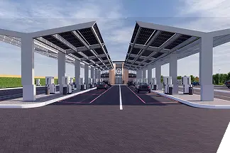 Vision-Guided Forecourt Flow